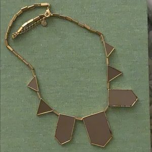House of Harlow 1960 Leather Collar Necklace